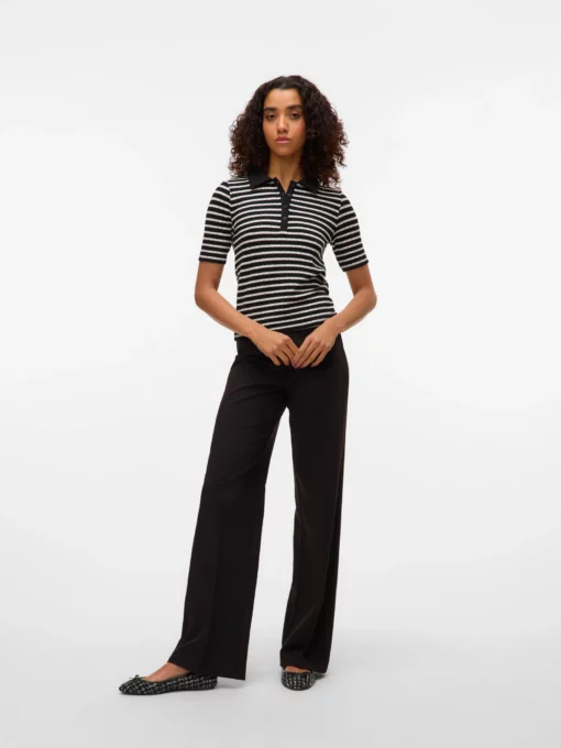 Vmtexas Straight Pant Black