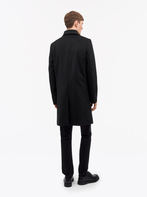 Tiger of Sweden Aleric Funnel-Neck Coat Black