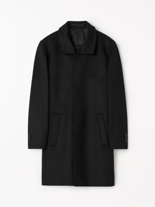Tiger of Sweden Aleric Funnel-Neck Coat Black