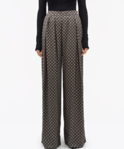 Tiger of Sweden Cora Printed Draped Trousers