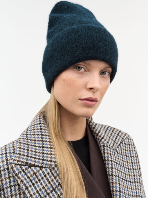 Tiger of Sweden Erinna RWS Mohair Beanie Dark Blue