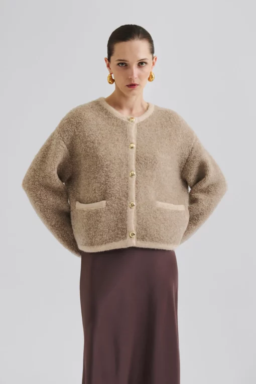 Malina Carly Cardigan Beige