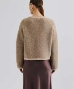 Malina Carly Cardigan Beige