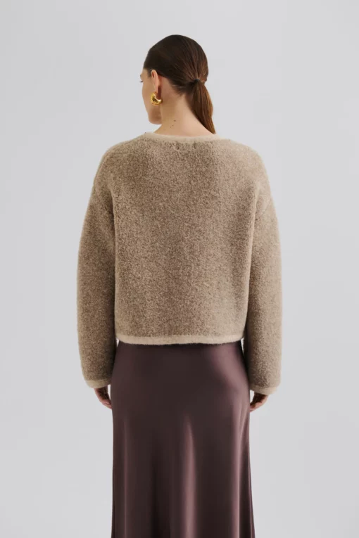 Malina Carly Cardigan Beige
