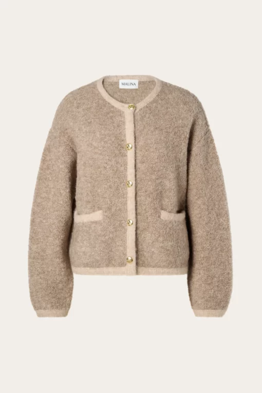 Malina Carly Cardigan Beige