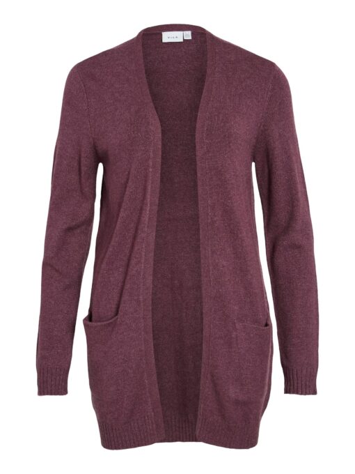 Vila Ril Open Cardigan Fig