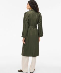 Viaddison Long Trenchcoat Deep Depths