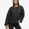 Visilla Quilted Jacket Black