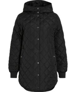 Vitate Hooded Jacket Black Beauty