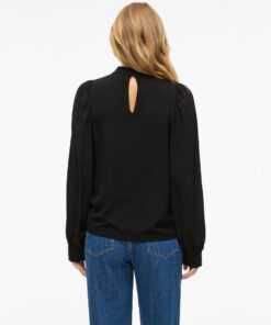 Vipallas High Neck Top Black