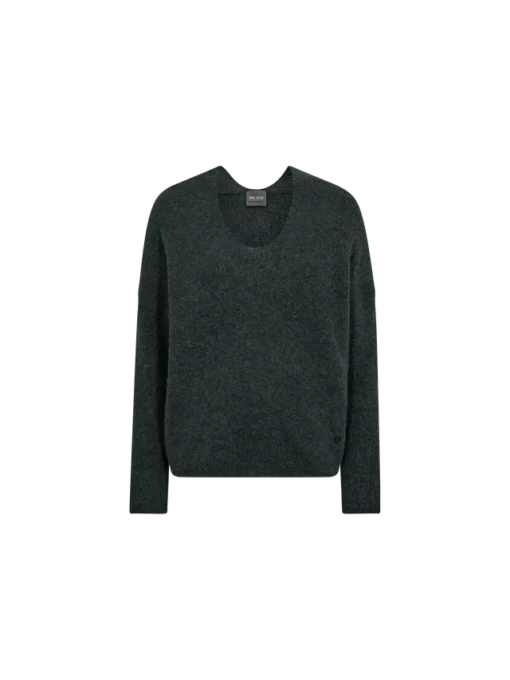 Mos Mosh Thora V-Neck Knit Urban Chic