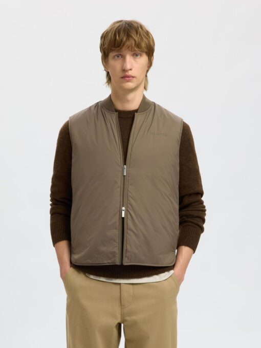 Slhthomas Gilet Vest Fallen Rock