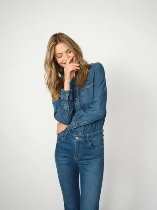 Mos Mosh MMNatalie Denim Shirt Blue