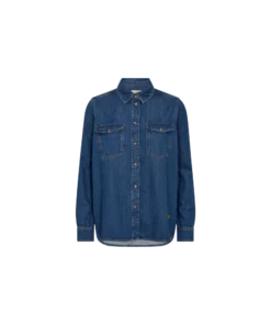 Mos Mosh MMNatalie Denim Shirt Blue