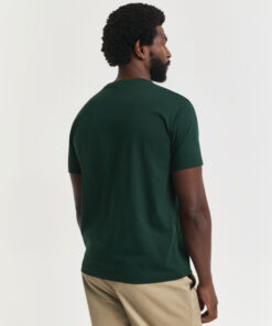 Gant Shield SS T-shirt tartan Green