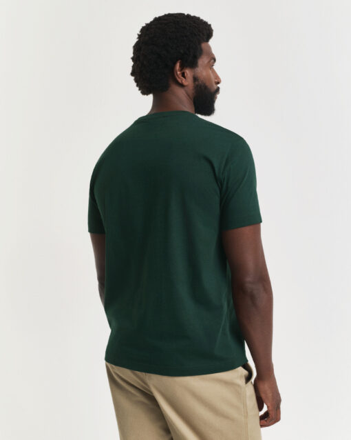 Gant Shield SS T-shirt tartan Green