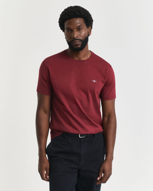 Gant Shield SS T-shirt Plumped Red