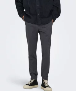 Onsmark Slim Check Pants Blue
