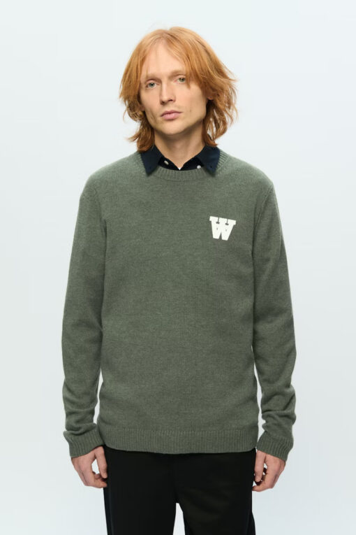 WWTay Lambswool Pullover Grape Leaf