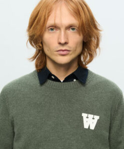 WWTay Lambswool Pullover Grape Leaf