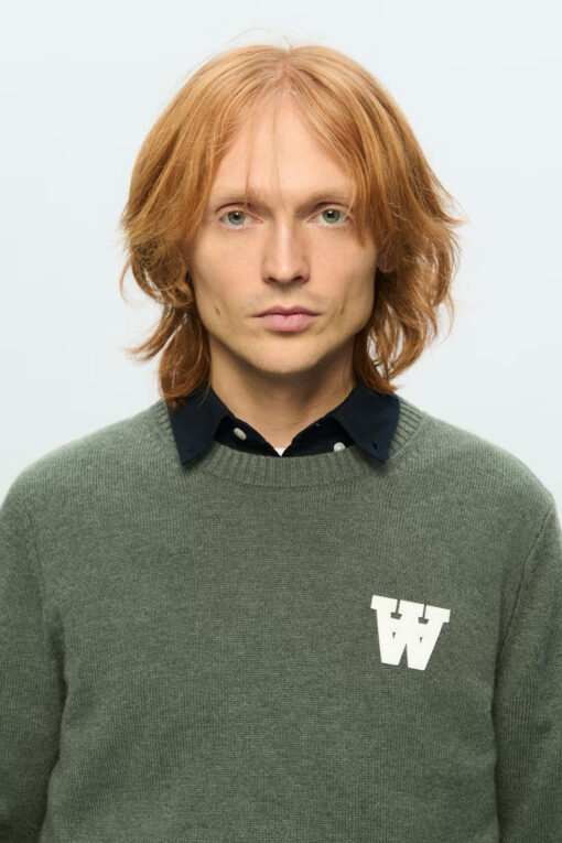 WWTay Lambswool Pullover Grape Leaf