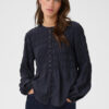 Part Two SiffePW Blouse Dark Navy