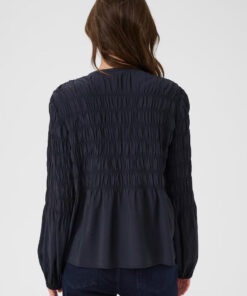 Part Two SiffePW Blouse Dark Navy