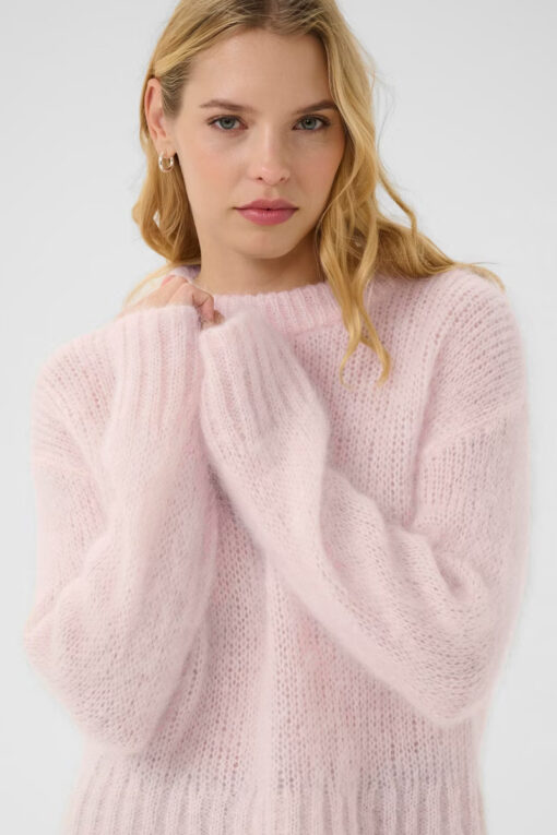 Part Two SillePW Pullover Mauve Chalk