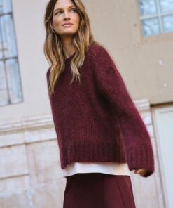 Part Two SillePW Pullover Tawny Port