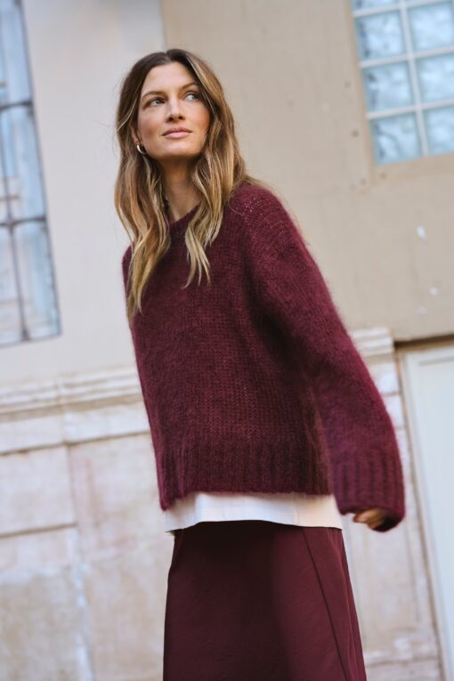 Part Two SillePW Pullover Tawny Port
