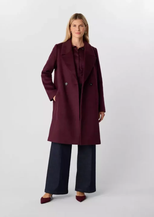 Comma, Wool Coat Red