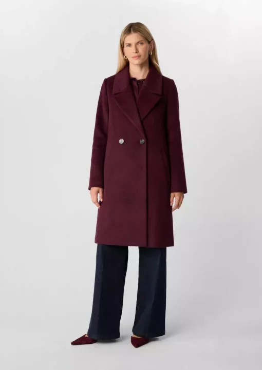 Comma, Wool Coat Red