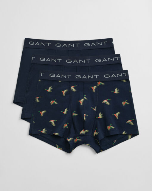 Gant Duck Print Trunk Marine