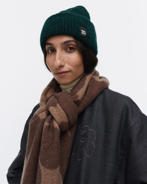 Marimekko Pjettar II Hat Dark Green