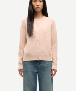 Samsøe Samsøe Nor Short Cardigan Cameo Rose