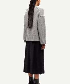 Samsøe Samsøe Sakeiku Samsøe Sweater Grey Melange
