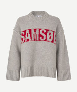 Samsøe Samsøe Sakeiku Samsøe Sweater Grey Melange