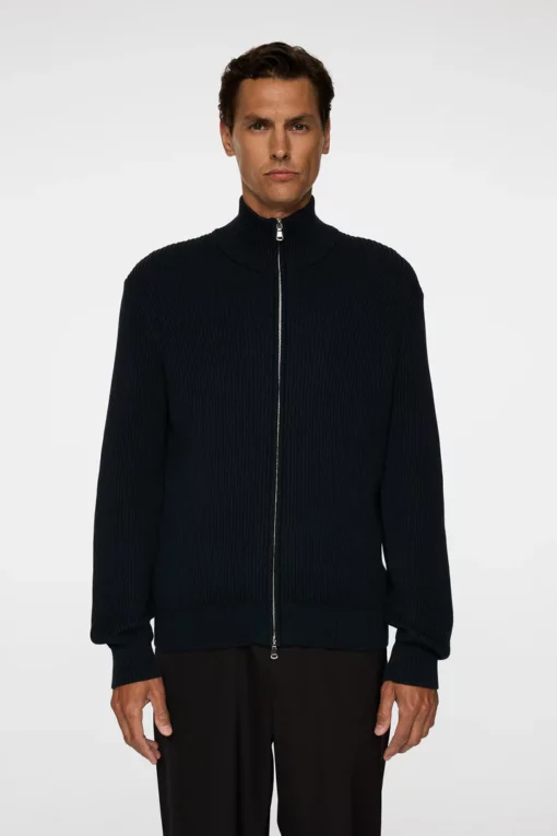 J.Lindeberg Alexis Full Zip Cardigan JL Navy