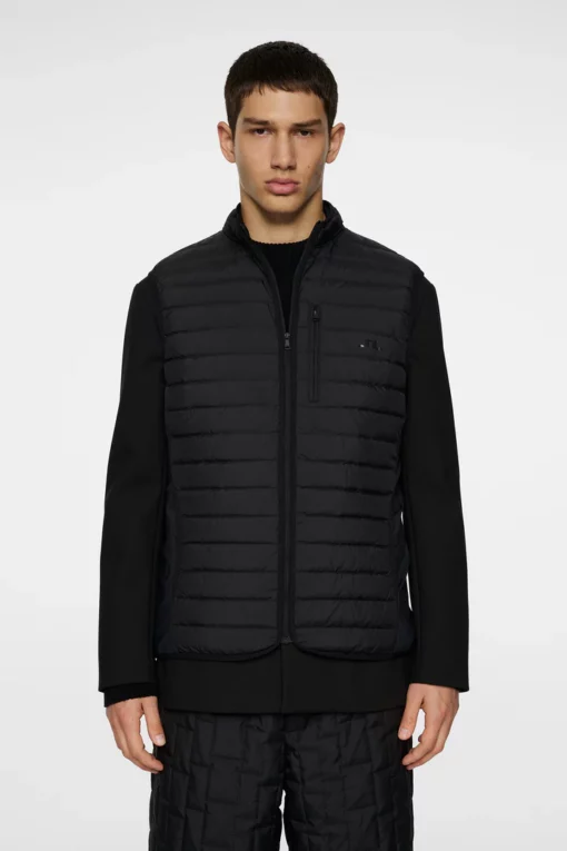 J.Lindeberg Pace Down Liner Vest Black