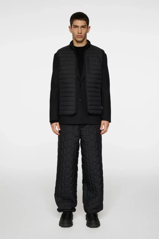 J.Lindeberg Pace Down Liner Vest Black