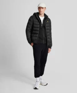 Lyle & Scott Wadded Jacket Jet Black