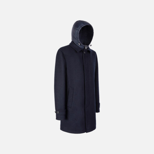 Geoxx Monreale Long Coat Sky Captain