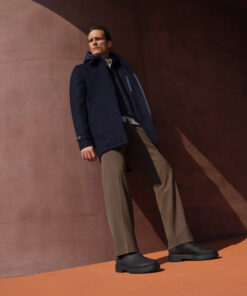 Geoxx Monreale Long Coat Sky Captain