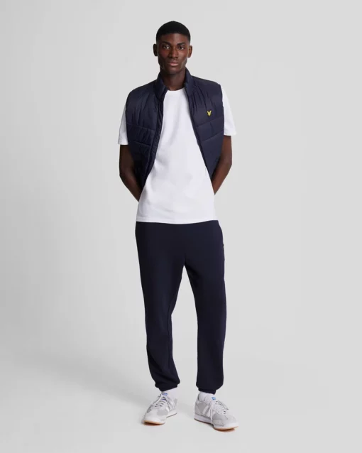 Lyle & Scott Slim Fit Cotton Joggers Dark Navy