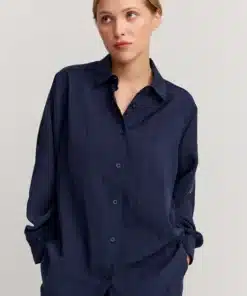 Makia Woman Hilda Shirt Dark Navy