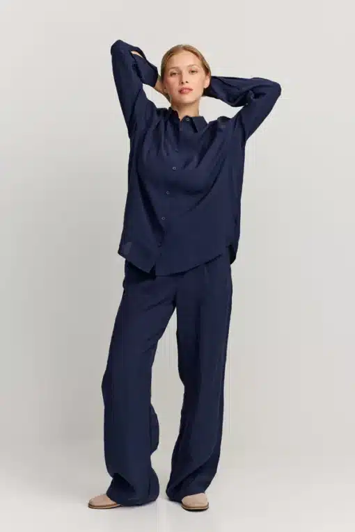 Makia Woman Hilda Shirt Dark Navy