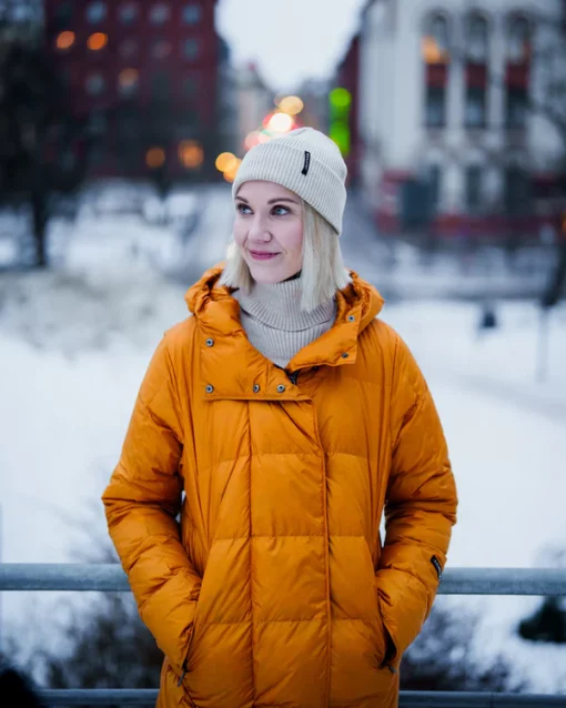 Joutsen Essi Kevytuntuvatakki Meripihka