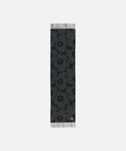 Marimekko Identtinen Unikko Scarf Black