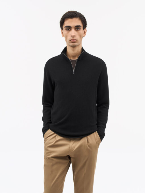 Tiger of Sweden Travis Wool Cashmere Pullover Black
