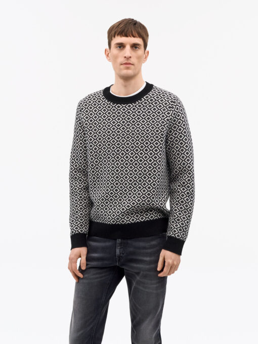 Tiger of Sweden Sam RWS Jacquard Sweater Cream